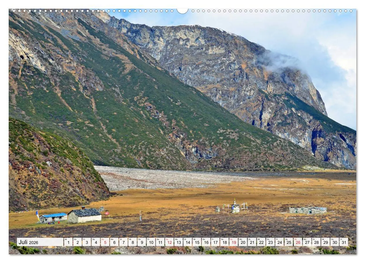 Bild: 9783457811764 | NEPAL, die Umrundung des Manaslu (Wandkalender 2026 DIN A2 quer),...