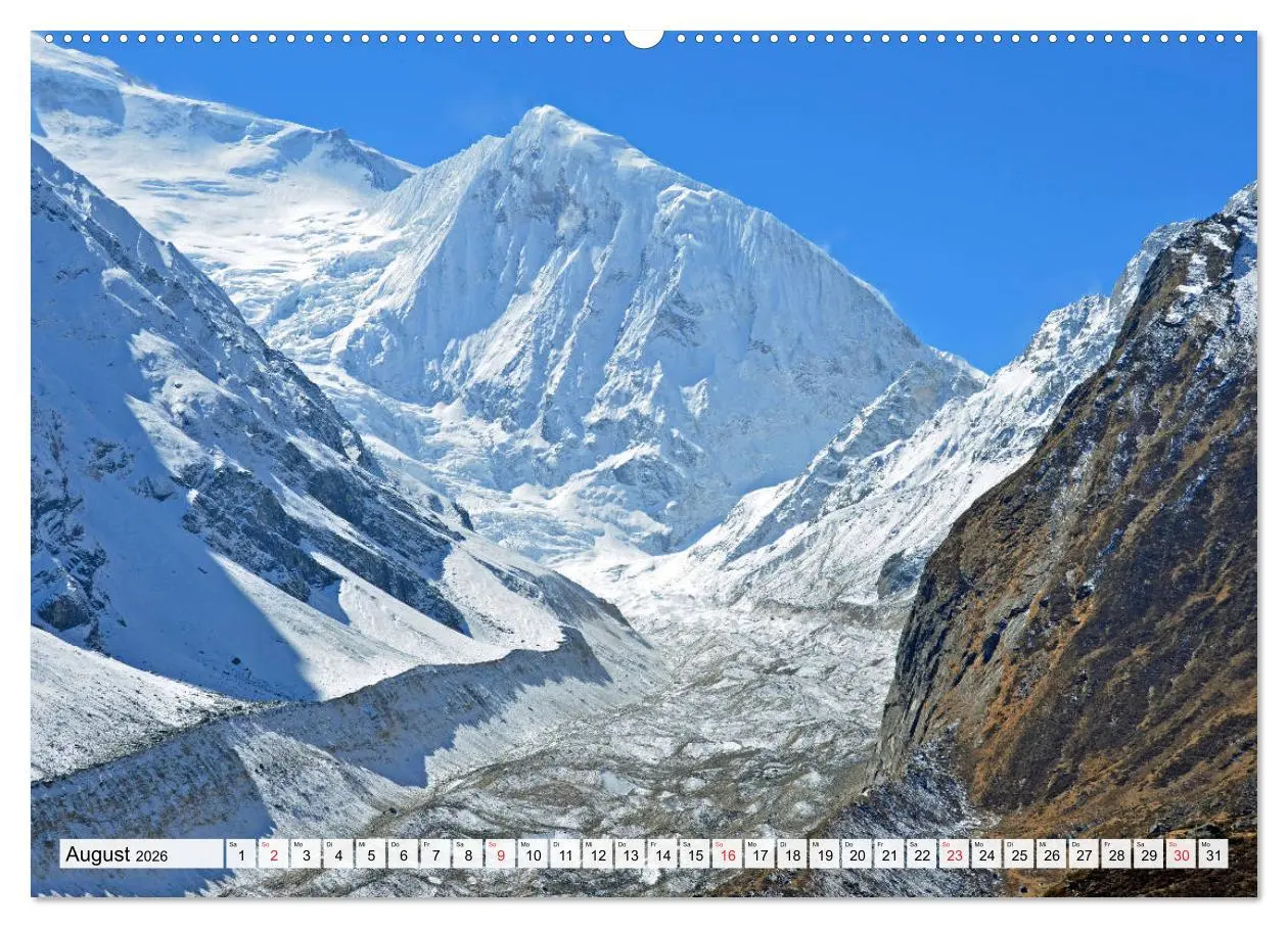 Bild: 9783457811764 | NEPAL, die Umrundung des Manaslu (Wandkalender 2026 DIN A2 quer),...