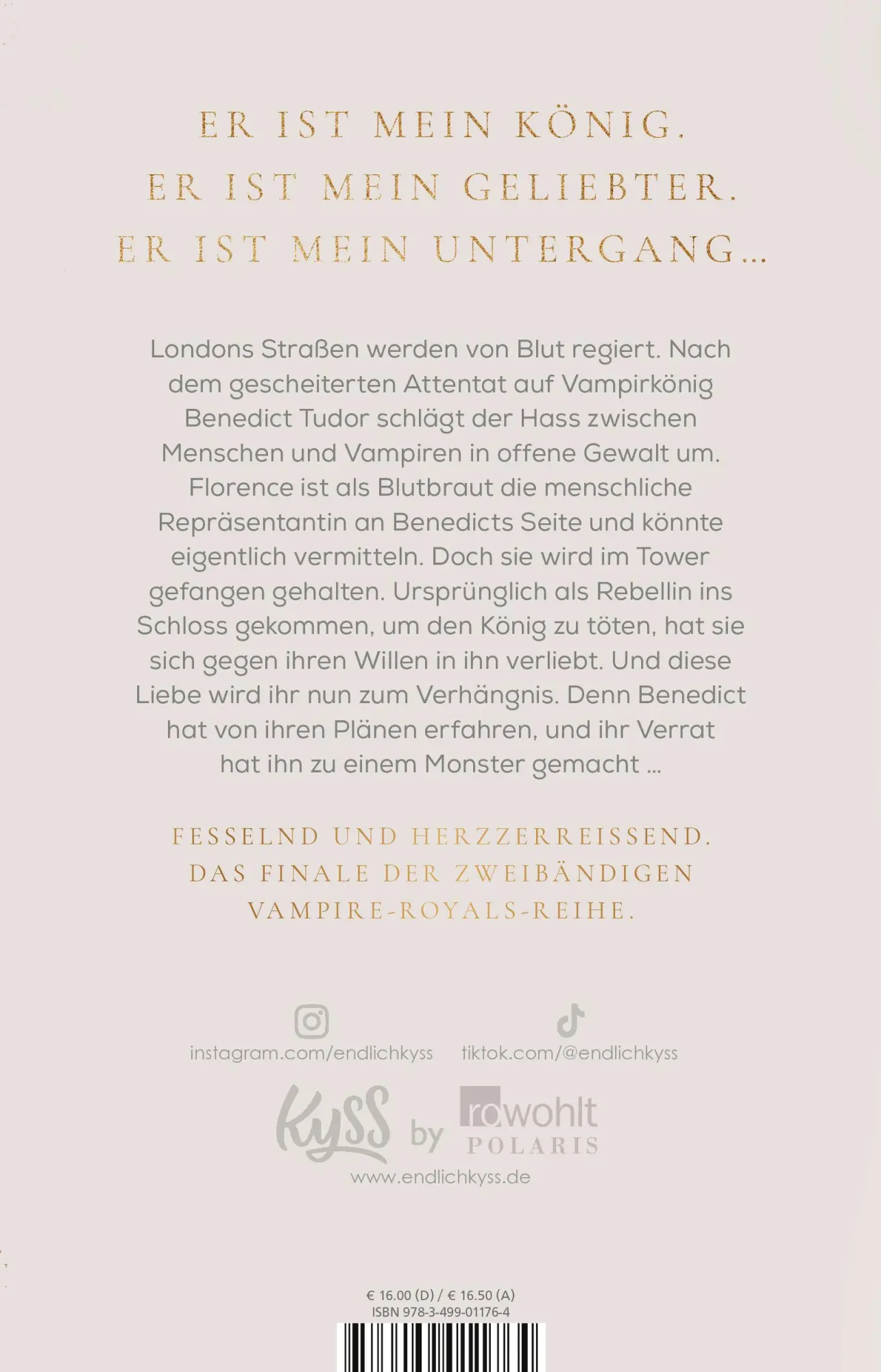 Rückseite: 9783499011764 | The Queen Will Rise | Marie Niehoff | Taschenbuch | 432 S. | Deutsch