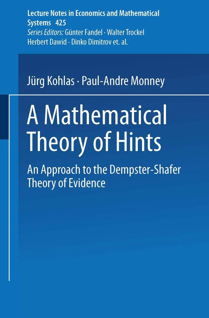 Cover: 9783540591764 | A Mathematical Theory of Hints | Paul-Andre Monney (u. a.) | Buch