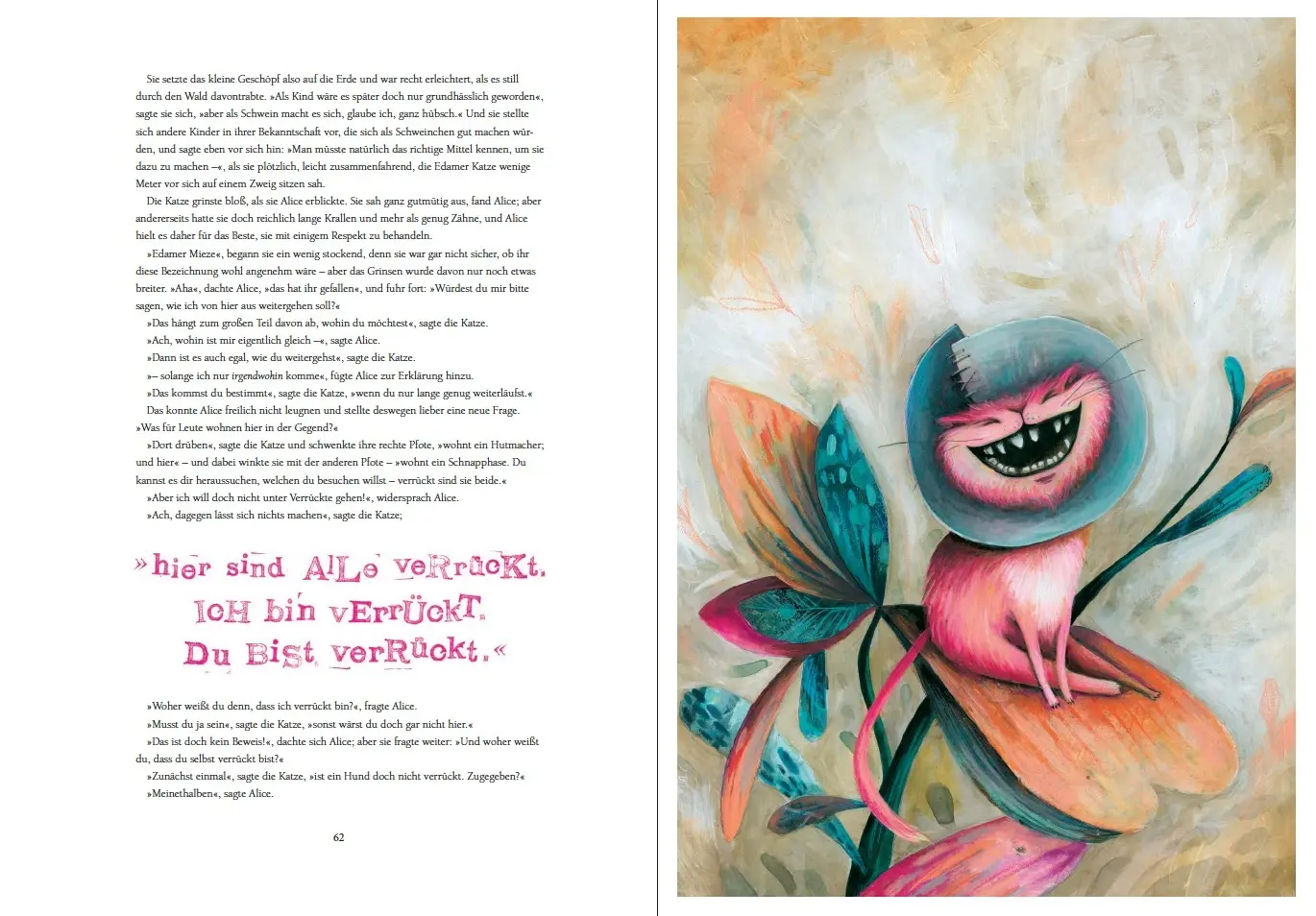 Bild: 9783958541764 | Alice im Wunderland | Lewis Carroll | Buch | Mit Lesebändchen | 125 S.
