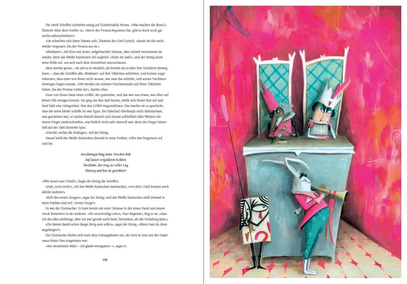 Bild: 9783958541764 | Alice im Wunderland | Lewis Carroll | Buch | Mit Lesebändchen | 125 S.