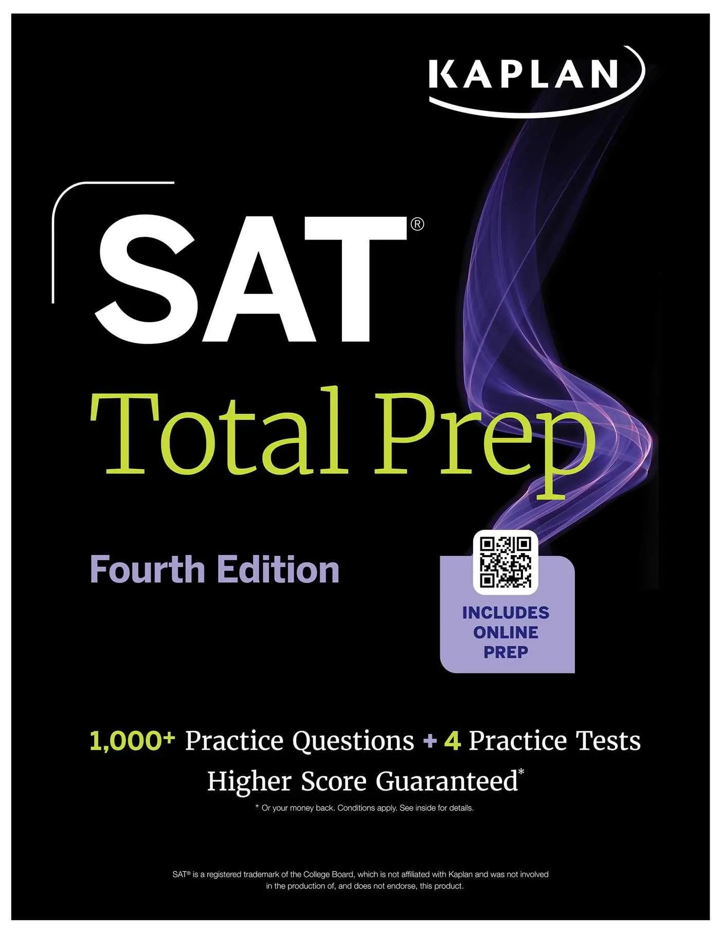 SAT Total Prep, Fourth Edition (2026-2027): Includes 4 Full Length Practice Tests, 1,100+ Practice Questions + 1 Year...