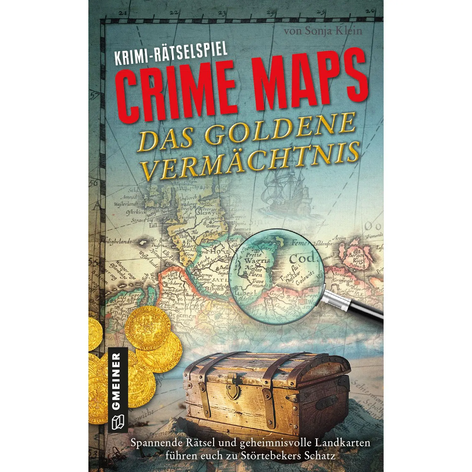 Bild: 4260220581864 | Crime Maps - Das goldene Vermächtnis | Sonja Klein | Spiel | Deutsch