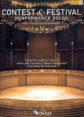 Cover: 9781598061864 | Contest and Festival Performance Solos | Buch + CD | EAN 9781598061864