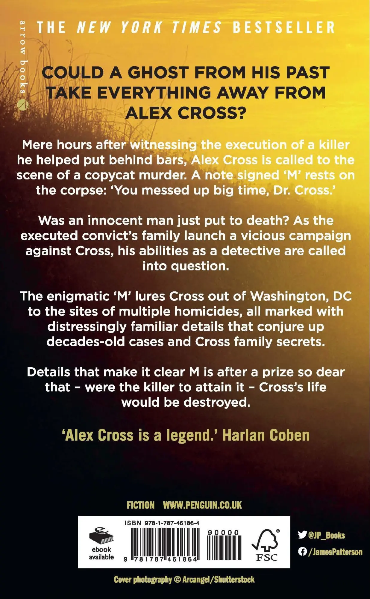 Rückseite: 9781787461864 | Criss Cross | (Alex Cross 27) | James Patterson | Taschenbuch | 400 S.