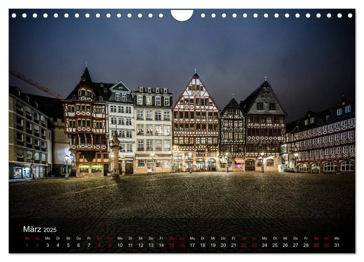 Bild: 9783435401864 | Frankfurt city view (Wandkalender 2025 DIN A4 quer), CALVENDO...