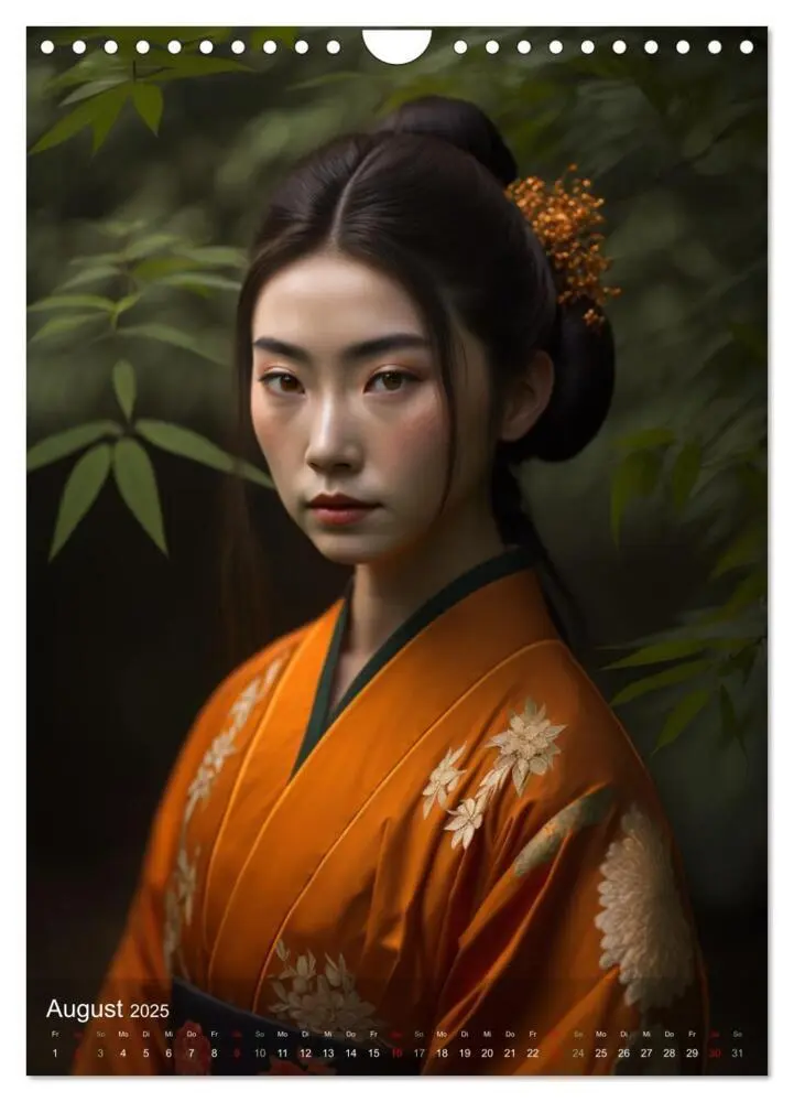 Bild: 9783435881864 | Wunderschöne Portraits Japanischer Geishas (Wandkalender 2025 DIN...