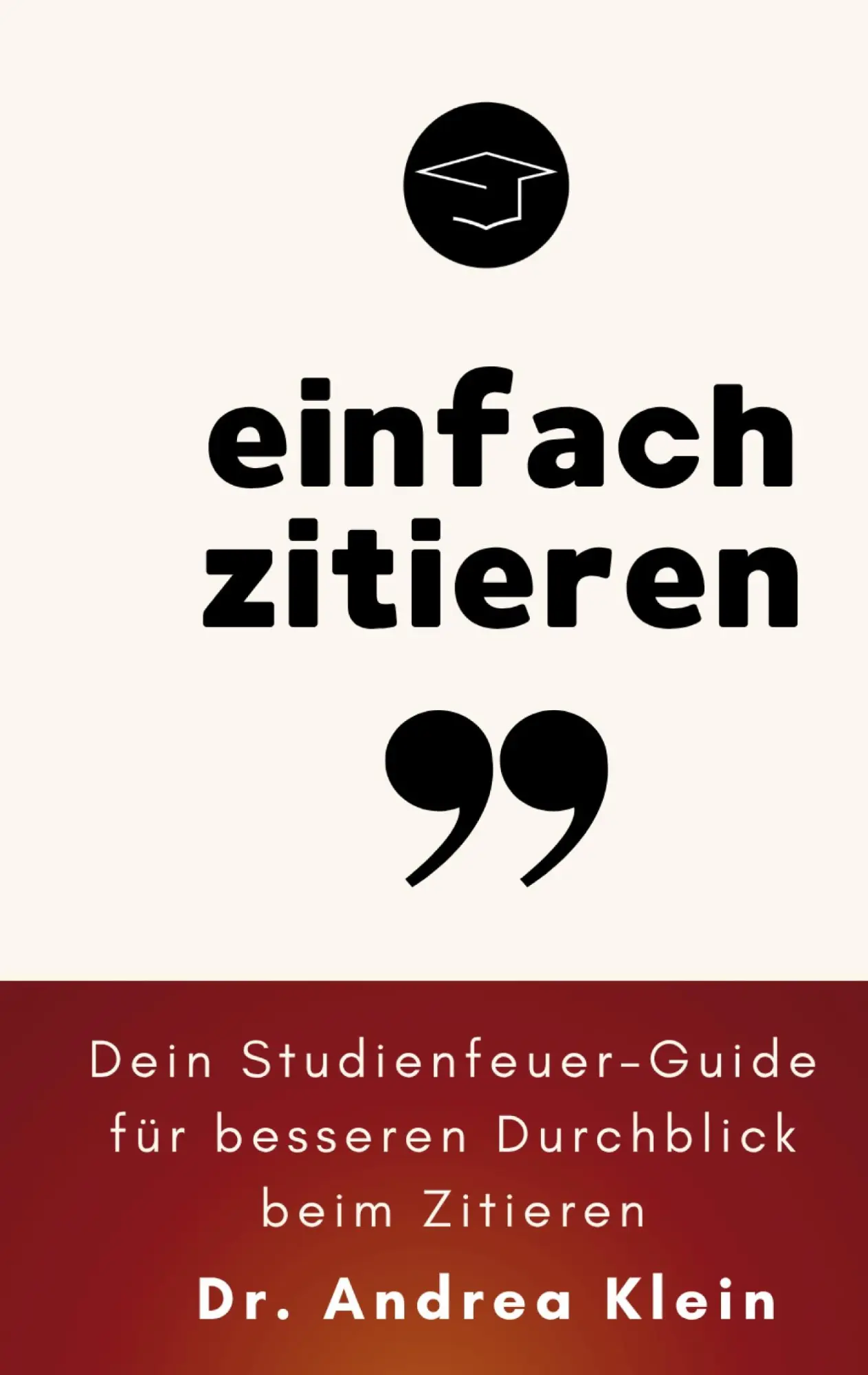 Cover: 9783819241864 | einfach zitieren | Andrea Klein | Taschenbuch | 78 S. | Deutsch | 2025