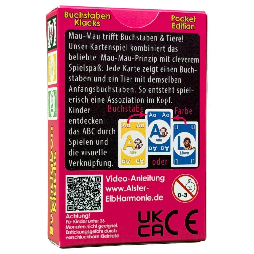 Bild: 745314131964 | Buchstaben Klacks Pocket (Reh) | Arne Hardt (u. a.) | Spiel | Deutsch