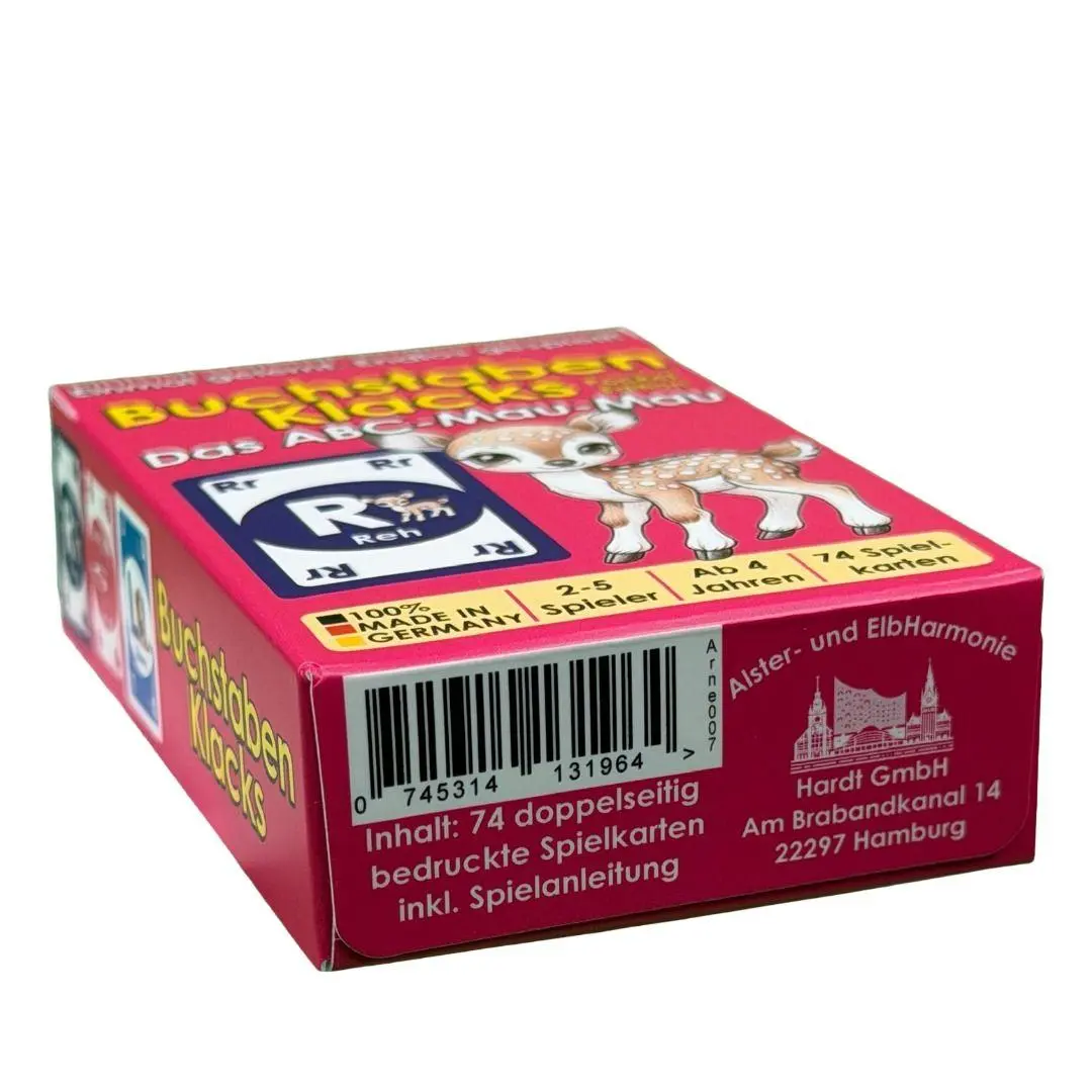 Bild: 745314131964 | Buchstaben Klacks Pocket (Reh) | Arne Hardt (u. a.) | Spiel | Deutsch