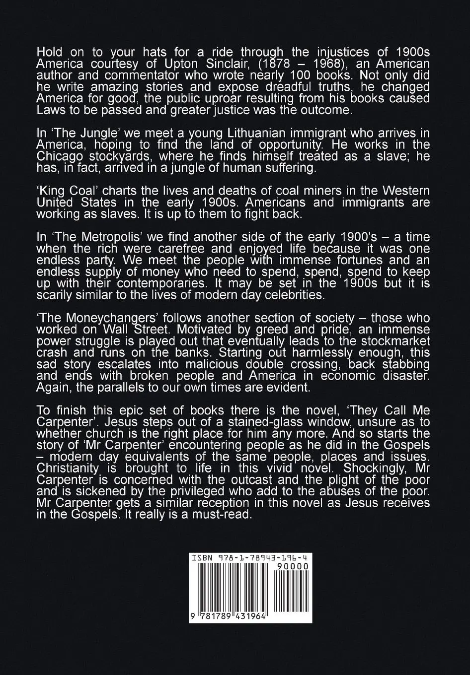 Rückseite: 9781789431964 | The Upton Sinclair Collection, including (complete and unabridged)...