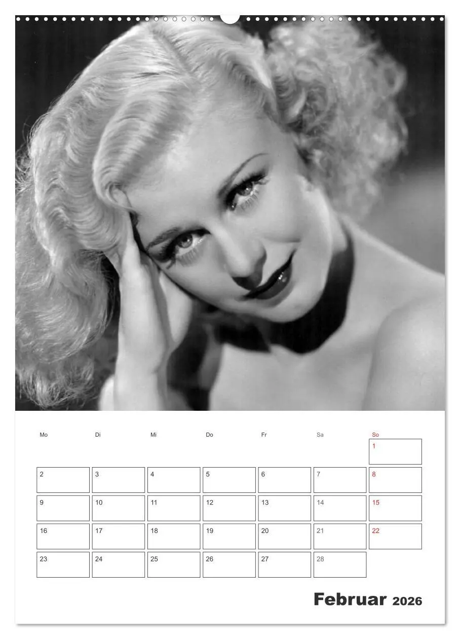 Bild: 9783516431964 | Filmstars. Unvergessene Diven (hochwertiger Premium Wandkalender...