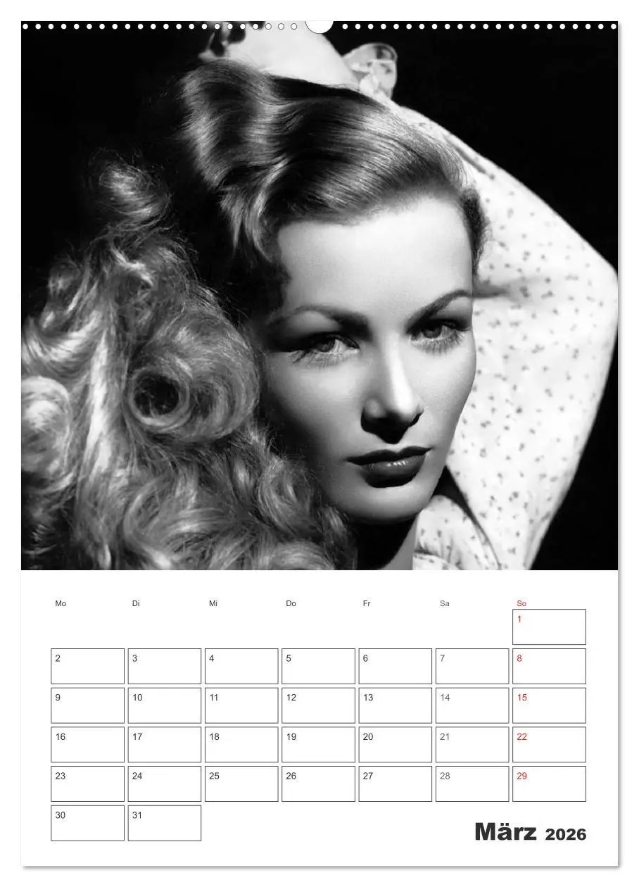 Bild: 9783516431964 | Filmstars. Unvergessene Diven (hochwertiger Premium Wandkalender...