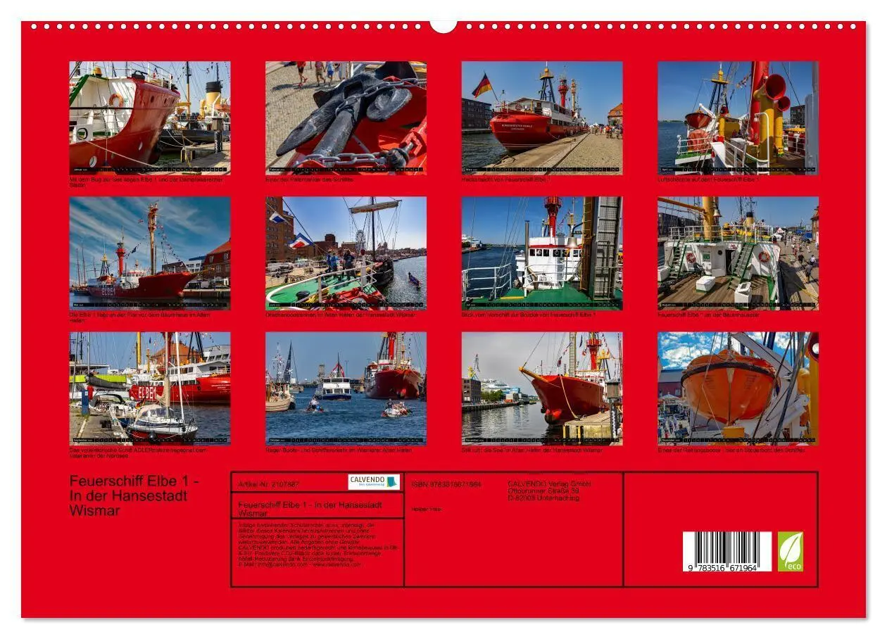 Bild: 9783516671964 | Feuerschiff Elbe 1 - In der Hansestadt Wismar (hochwertiger Premium...