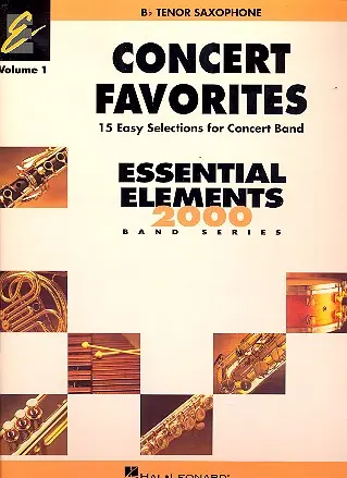 Cover: 9780634052064 | Concert Favorites Vol. 1 - Bb Tenor Sax | Einzelstimme | 2002