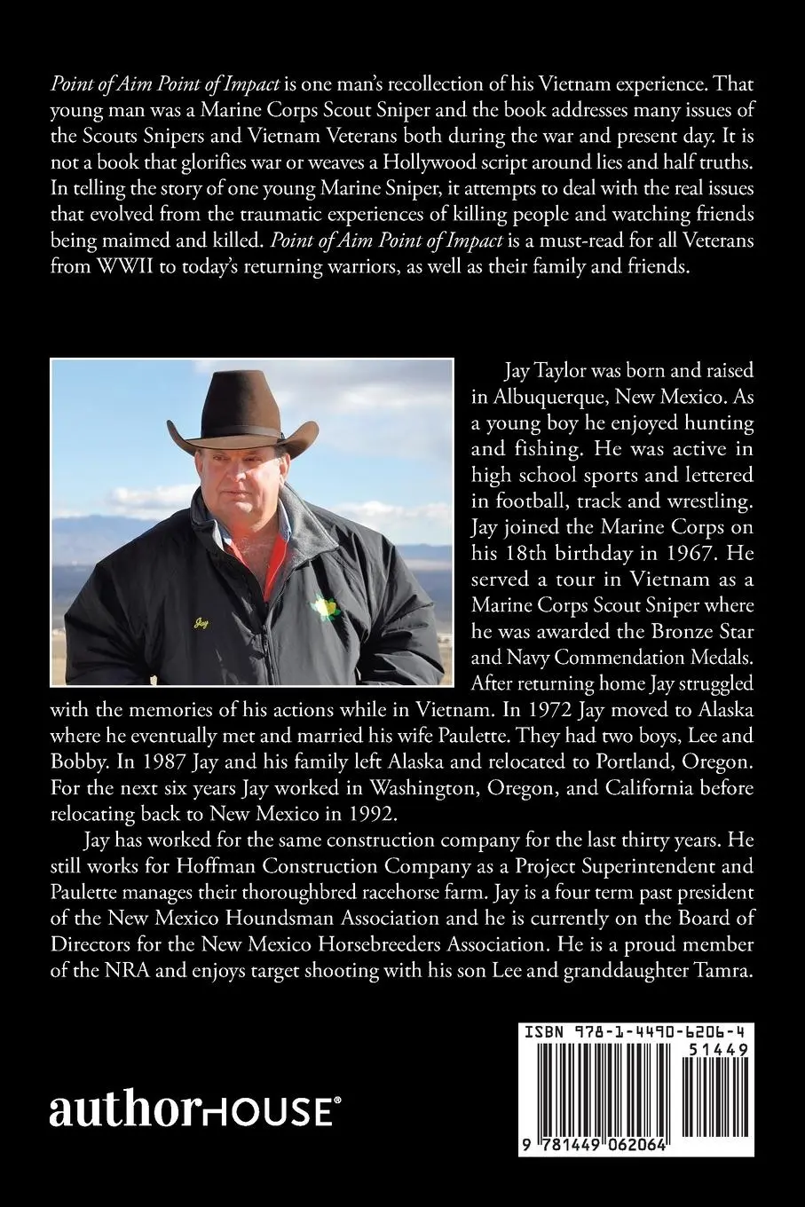 Rückseite: 9781449062064 | Point of Aim Point of Impact | Jay Taylor | Taschenbuch | Englisch