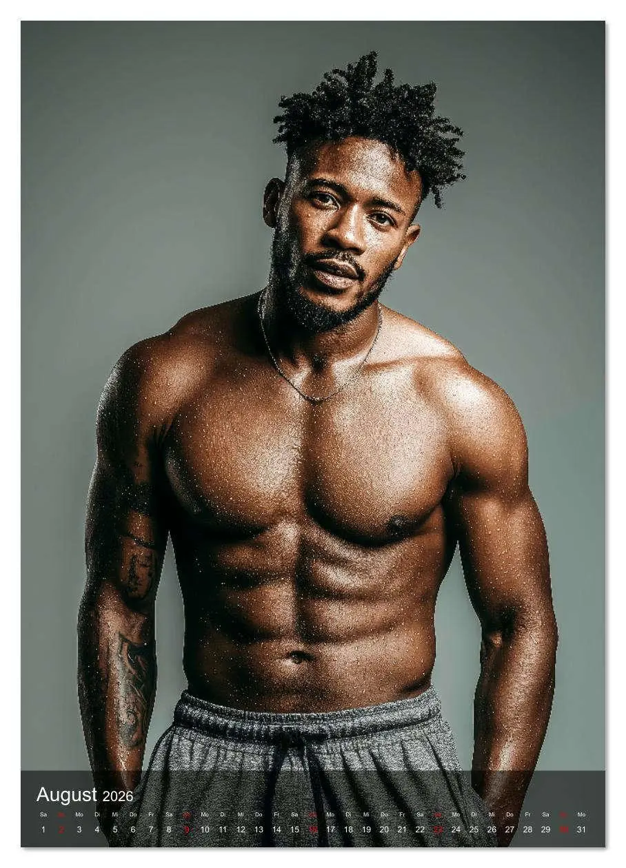 Bild: 9783516632064 | BLACK HEAT - Sexy Männer mit dunkler Haut und Muskeln aus Stahl...