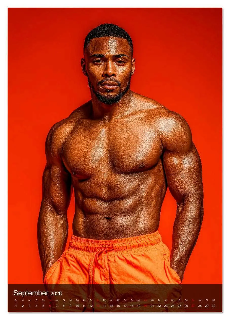 Bild: 9783516632064 | BLACK HEAT - Sexy Männer mit dunkler Haut und Muskeln aus Stahl...
