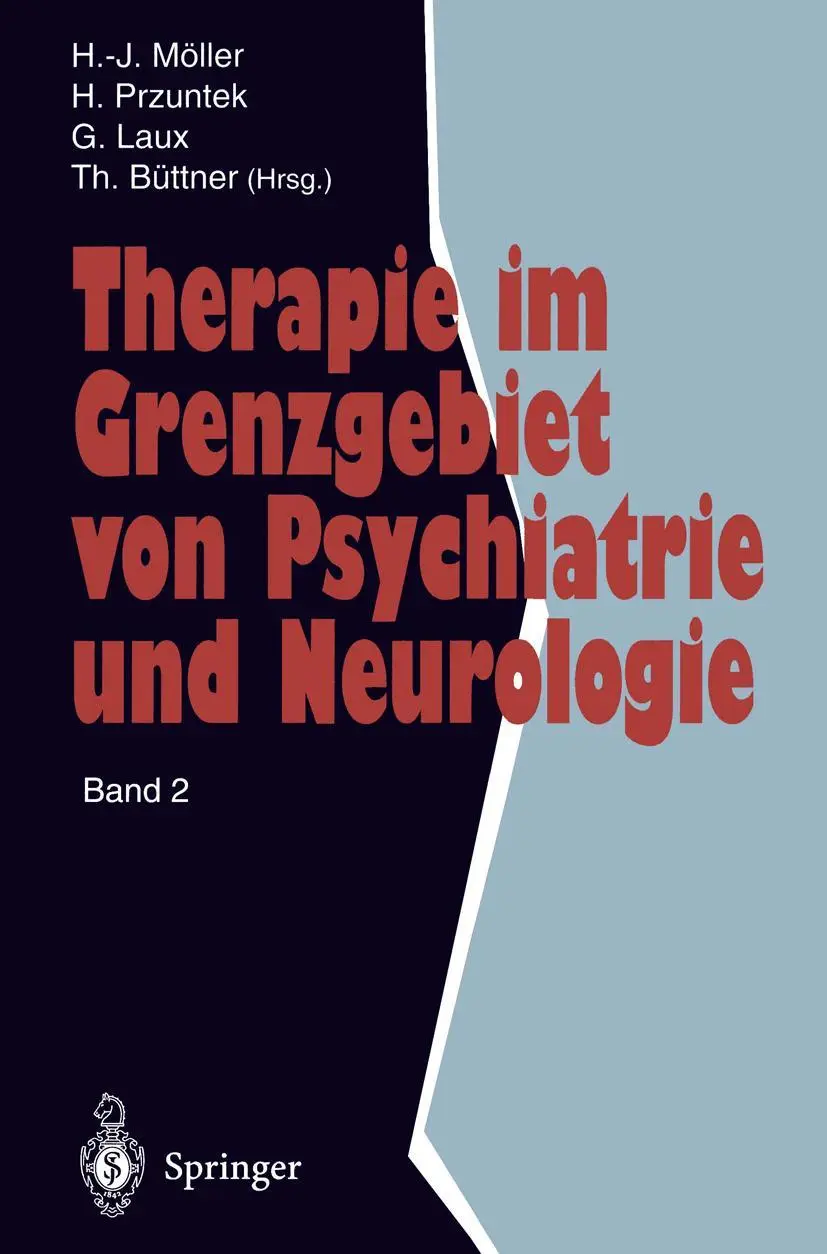 Cover: 9783540602064 | Therapie im Grenzgebiet von Psychiatrie und Neurologie | Band 2 | Buch