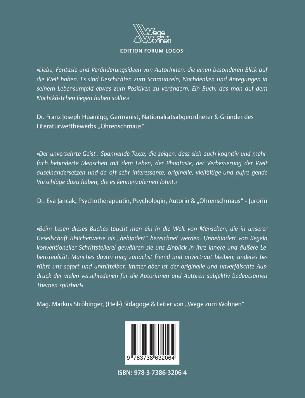 Rückseite: 9783738632064 | Der unversehrte Geist | Dietmar Tauchner (u. a.) | Taschenbuch | 2015