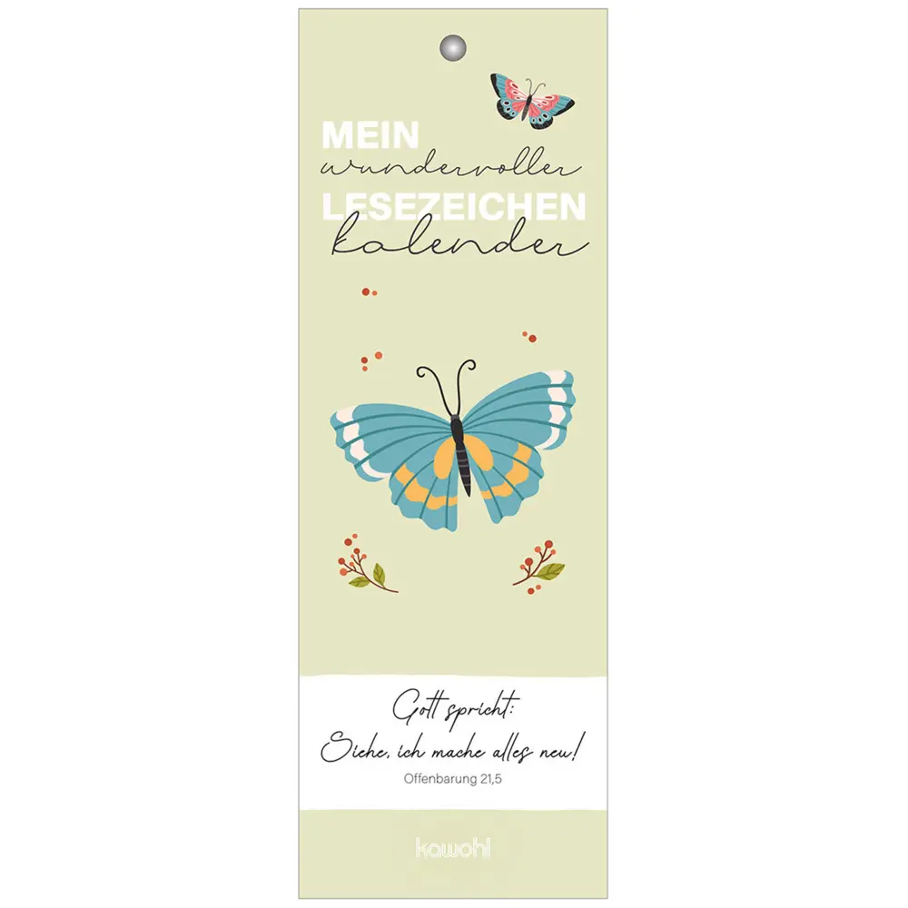 Cover: 9783754852064 | Mein wundervoller Lesezeichenkalender 2026 | Kalender | Spiralbindung