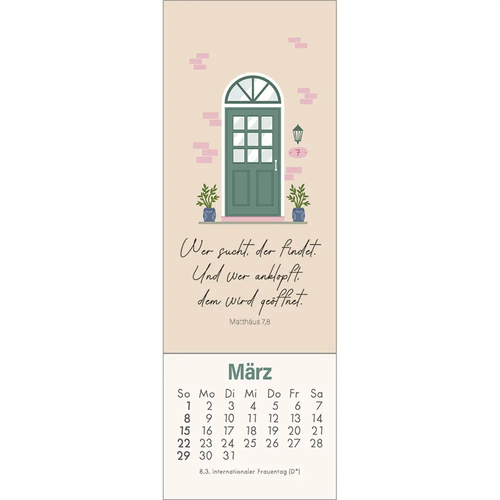 Bild: 9783754852064 | Mein wundervoller Lesezeichenkalender 2026 | Kalender | Spiralbindung