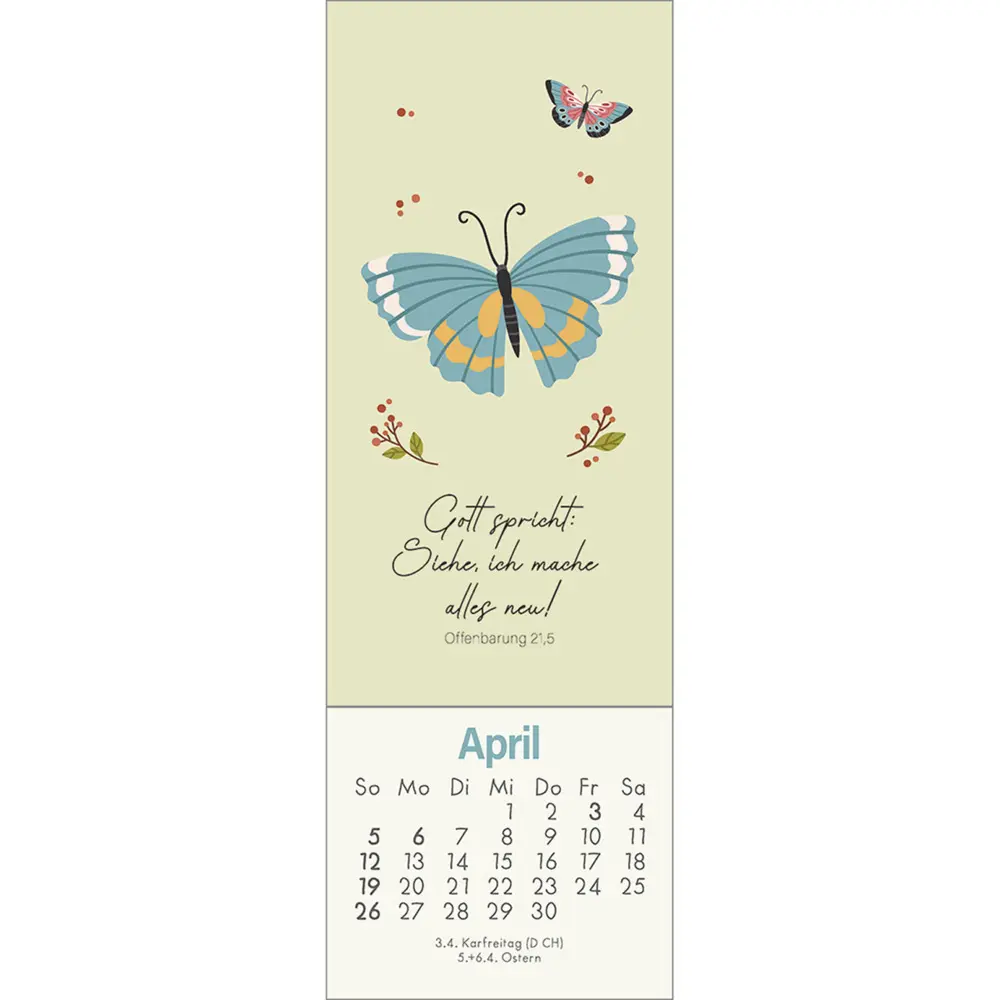 Bild: 9783754852064 | Mein wundervoller Lesezeichenkalender 2026 | Kalender | Spiralbindung