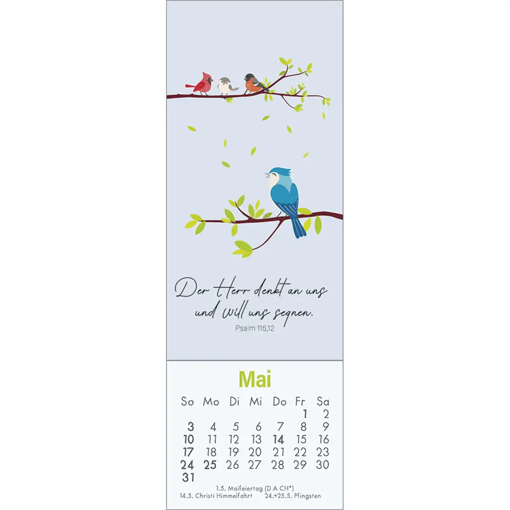 Bild: 9783754852064 | Mein wundervoller Lesezeichenkalender 2026 | Kalender | Spiralbindung