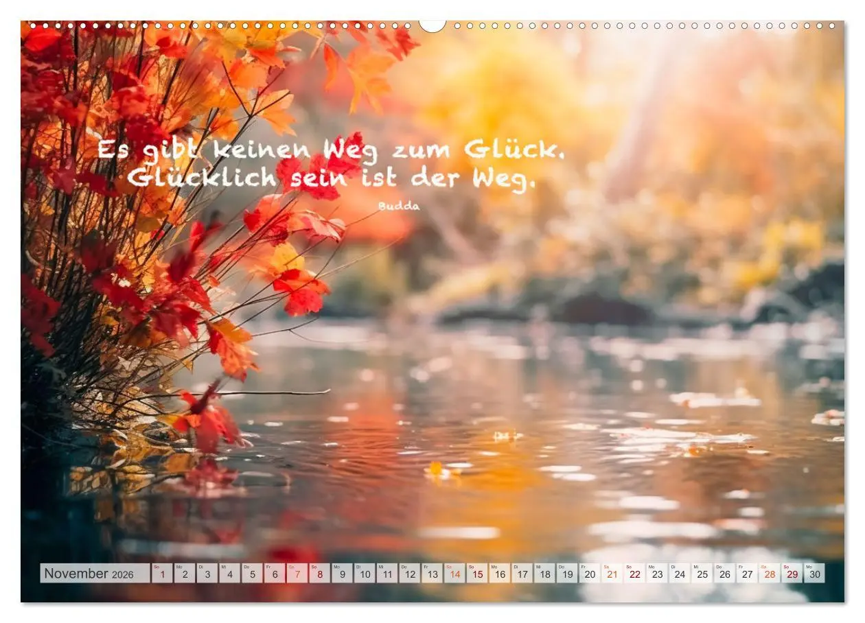 Bild: 9783457532164 | Meditation und innerer Frieden (Wandkalender 2026 DIN A2 quer),...