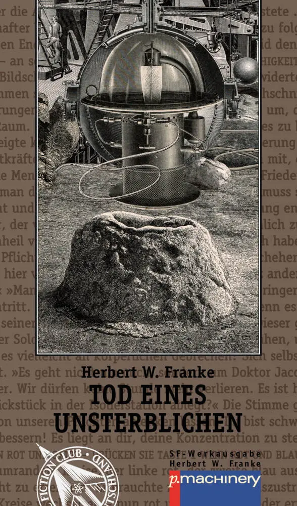 Cover: 9783957652164 | TOD EINES UNSTERBLICHEN | Science-Fiction-Roman | Herbert W. Franke