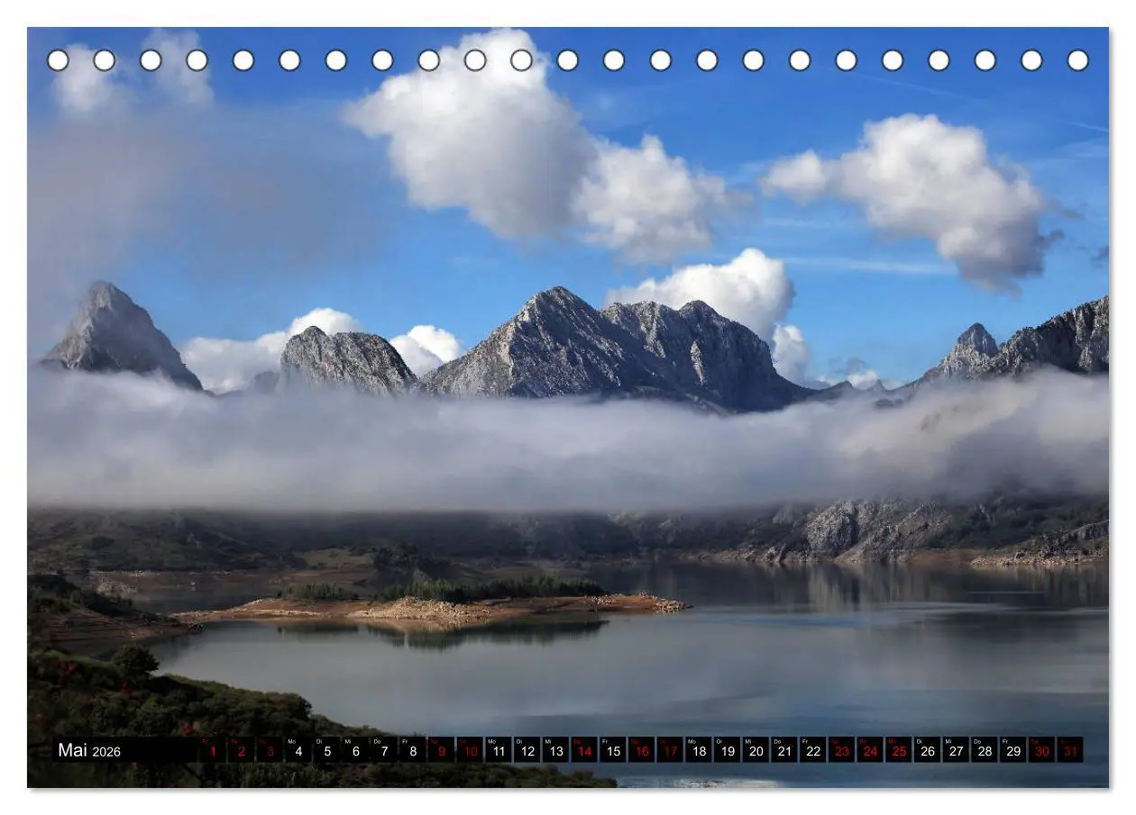 Bild: 9783457762264 | NATIONALPARK PICOS DE EUROPA (Tischkalender 2026 DIN A5 quer),...