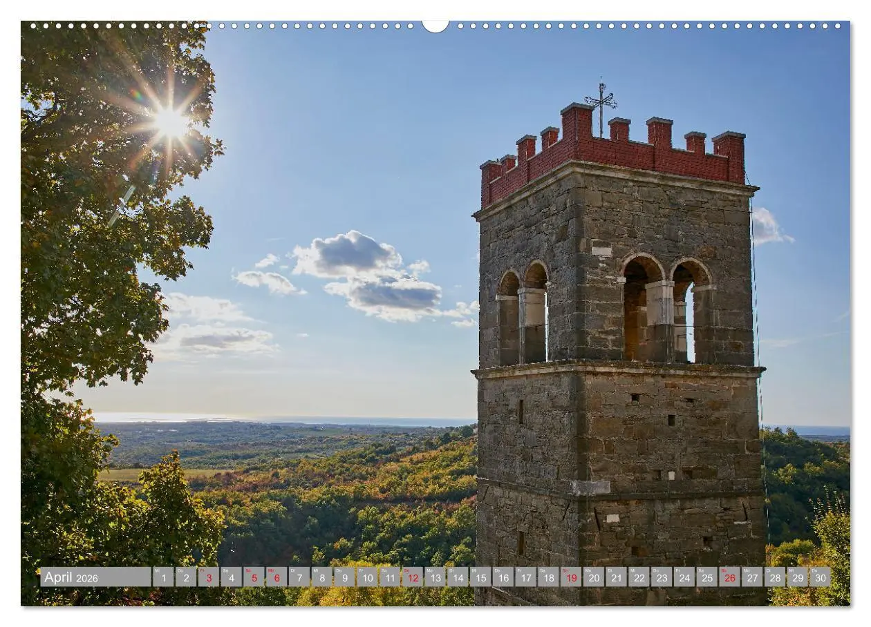 Bild: 9783457832264 | ISTRIEN (Wandkalender 2026 DIN A2 quer), CALVENDO Monatskalender