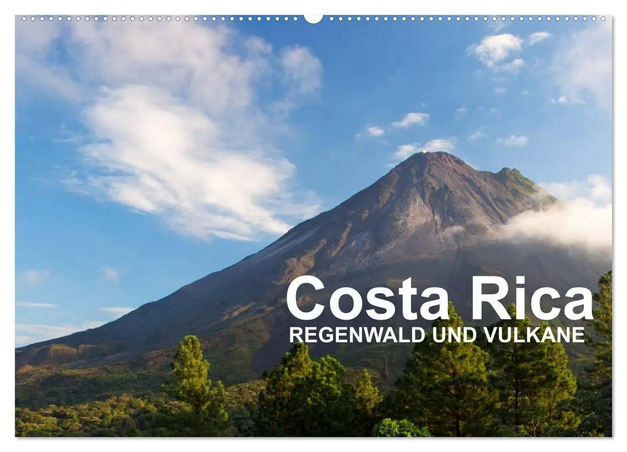 Cover: 9783516092264 | Costa Rica - Regenwald und Vulkane (Wandkalender 2026 DIN A2 quer),...