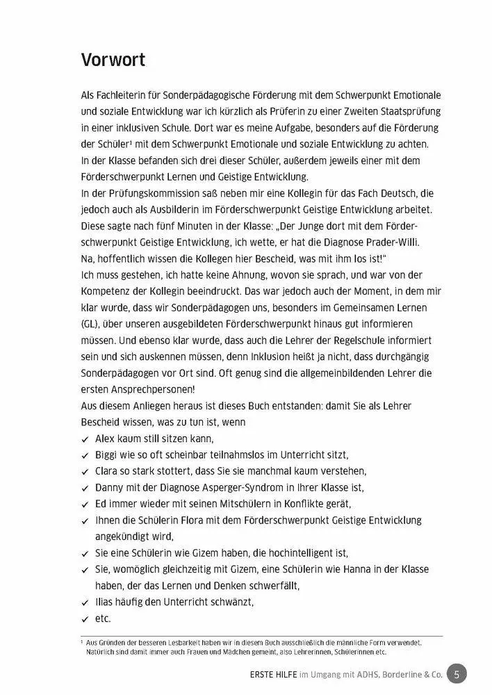 Bild: 9783834642264 | Erste Hilfe im Umgang mit ADHS, Borderline &amp; Co. | Christine Fink