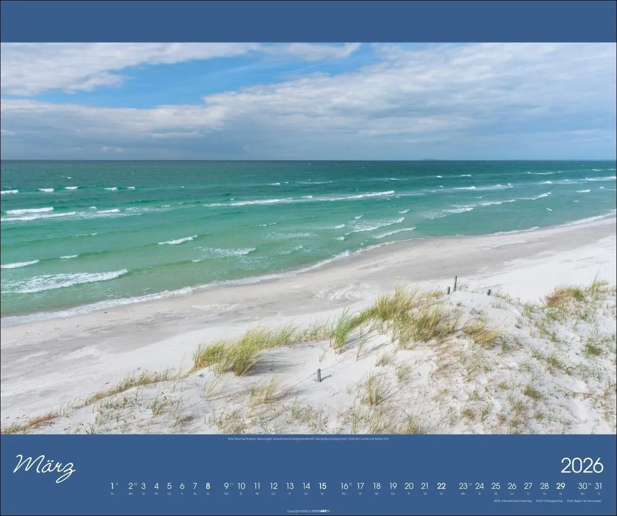 Bild: 9783839902264 | Ostsee Kalender 2026 | Uwe Steffens | Kalender | Spiralbindung | 14 S.