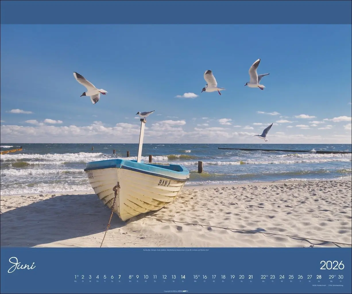 Bild: 9783839902264 | Ostsee Kalender 2026 | Uwe Steffens | Kalender | Spiralbindung | 14 S.