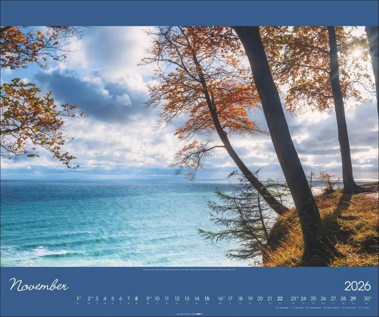 Bild: 9783839902264 | Ostsee Kalender 2026 | Uwe Steffens | Kalender | Spiralbindung | 14 S.