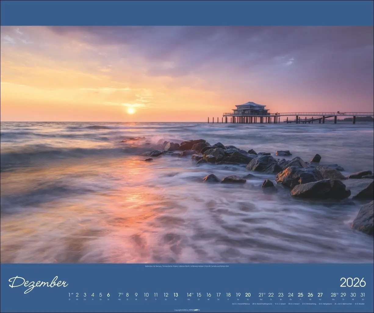Bild: 9783839902264 | Ostsee Kalender 2026 | Uwe Steffens | Kalender | Spiralbindung | 14 S.