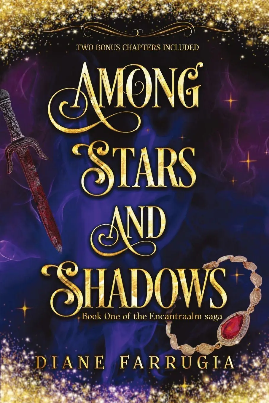Cover: 9789697292264 | Among Stars and Shadows | A Spellbinding Romantic Fantasy | Farrugia