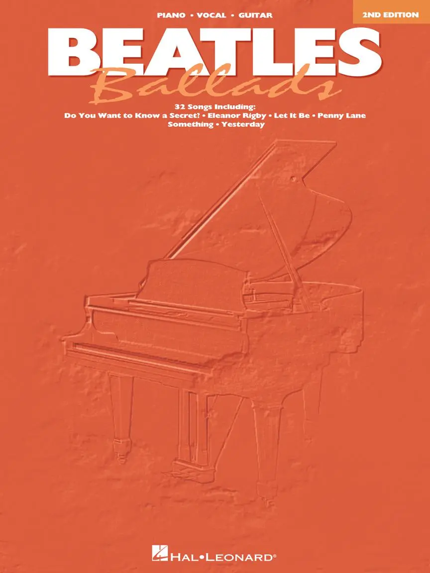 Cover: 73999082364 | Beatles Ballads - Second Edition | Piano-Vocal-Guitar Artist Songbook