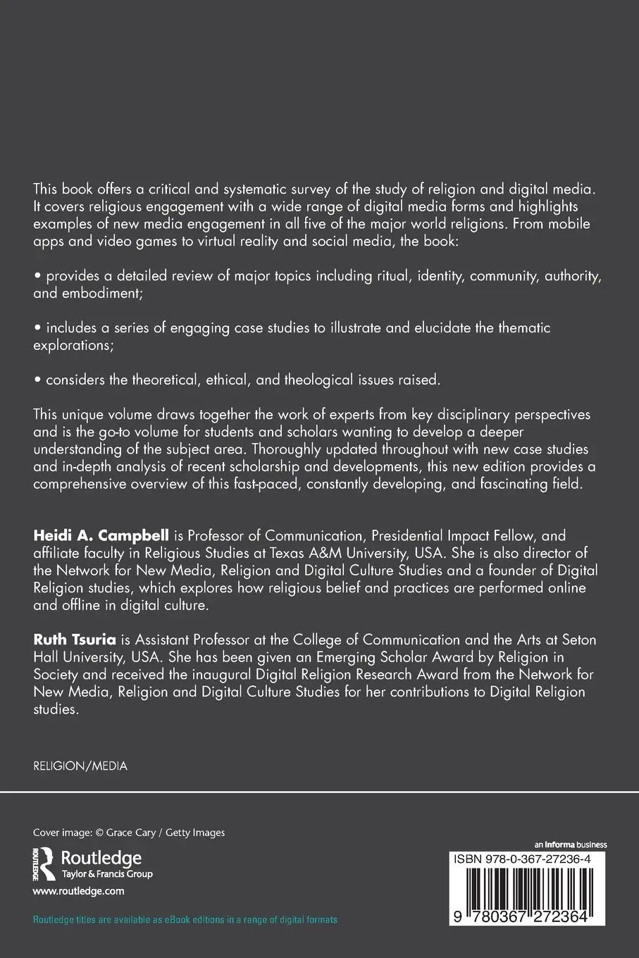 Rückseite: 9780367272364 | Digital Religion | Understanding Religious Practice in Digital Media
