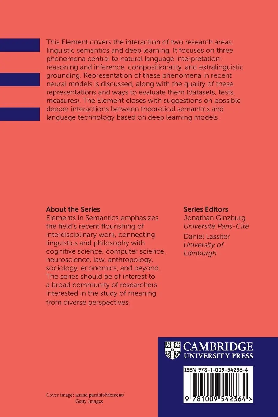 Rückseite: 9781009542364 | Semantics and Deep Learning | Lasha Abzianidze (u. a.) | Taschenbuch