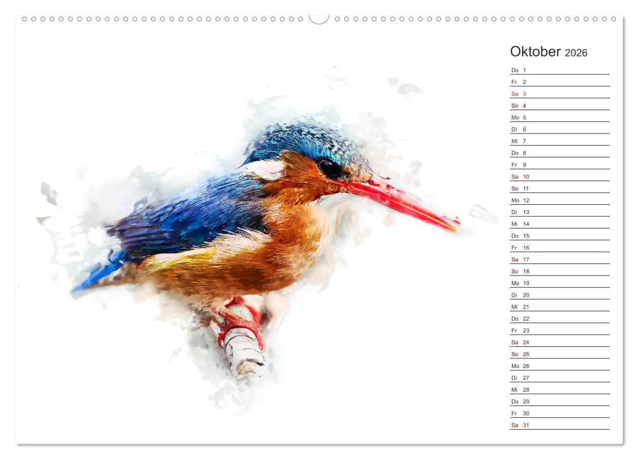 Bild: 9783457752364 | Tierportraits - Fine Art (hochwertiger Premium Wandkalender 2026...