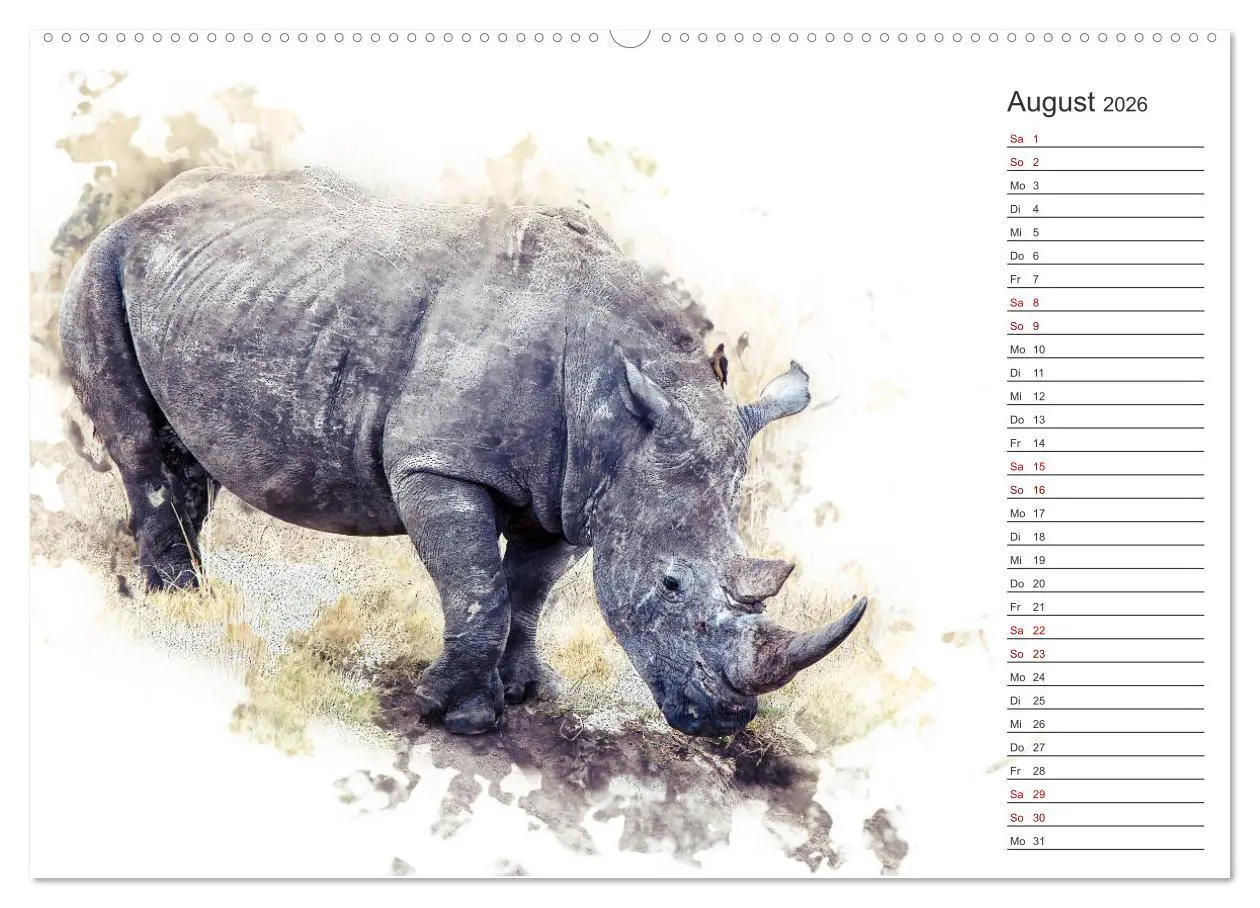 Bild: 9783457752364 | Tierportraits - Fine Art (hochwertiger Premium Wandkalender 2026...