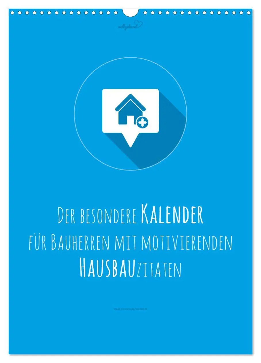 Cover: 9783516392364 | vollgeherzt: Der besondere Kalender für Bauherren mit motivierenden...