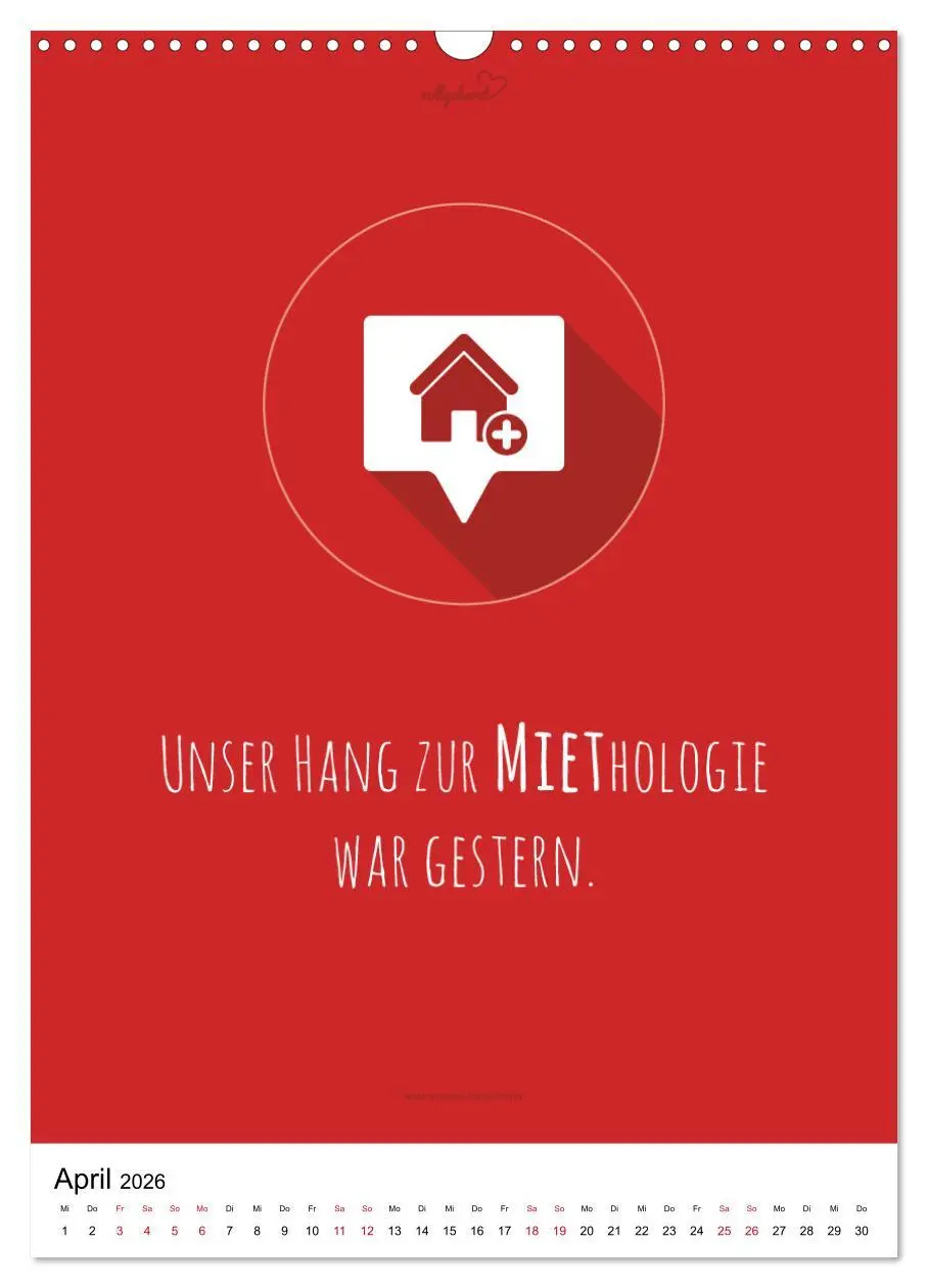 Bild: 9783516392364 | vollgeherzt: Der besondere Kalender für Bauherren mit motivierenden...