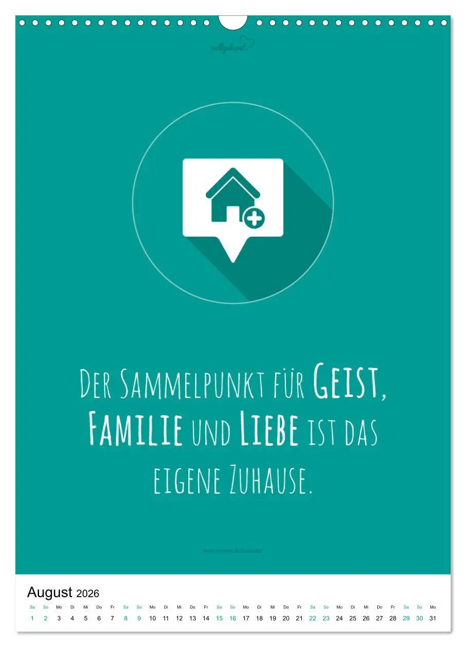 Bild: 9783516392364 | vollgeherzt: Der besondere Kalender für Bauherren mit motivierenden...