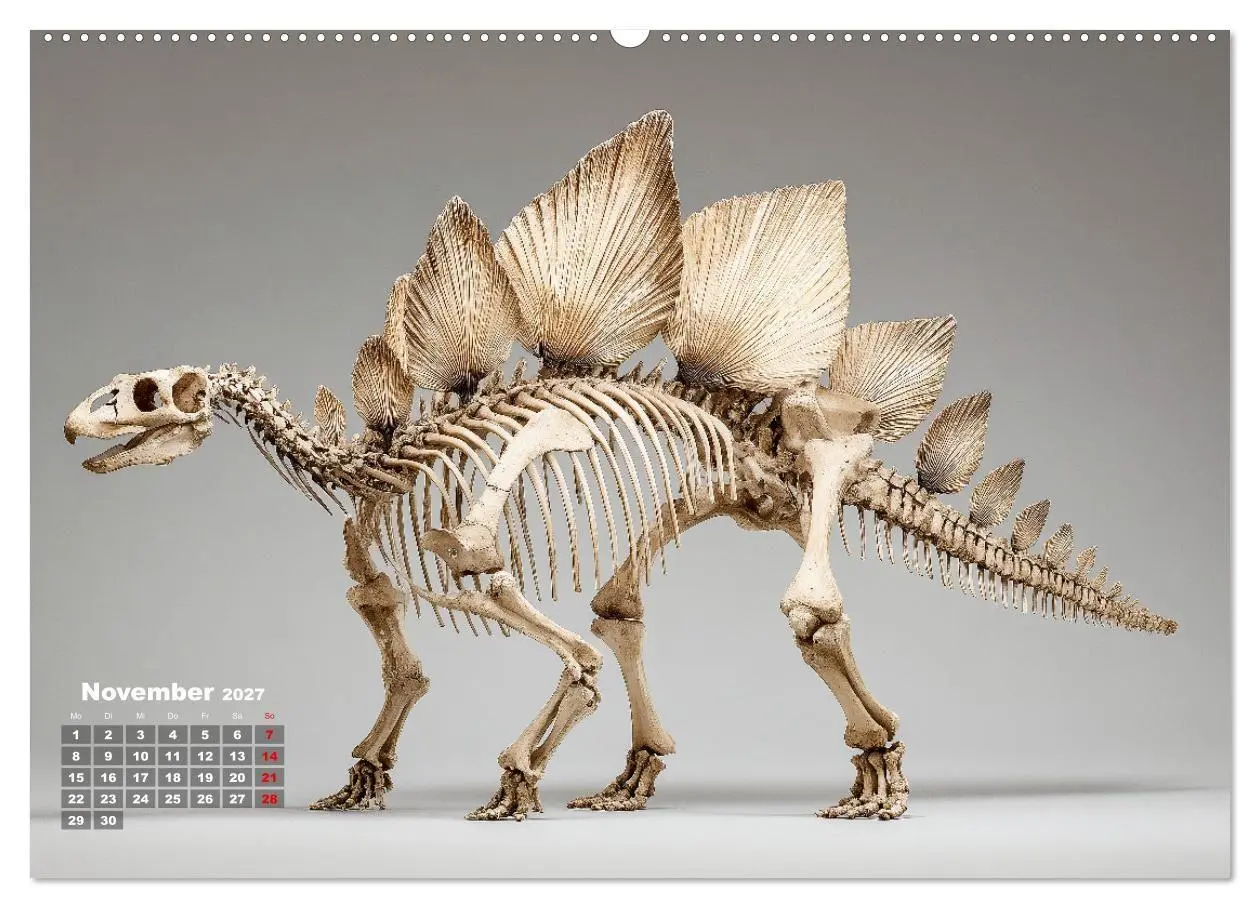 Bild: 9783516912364 | Knochen der Giganten - Dinosaurier im Porträt (Wandkalender 2027...