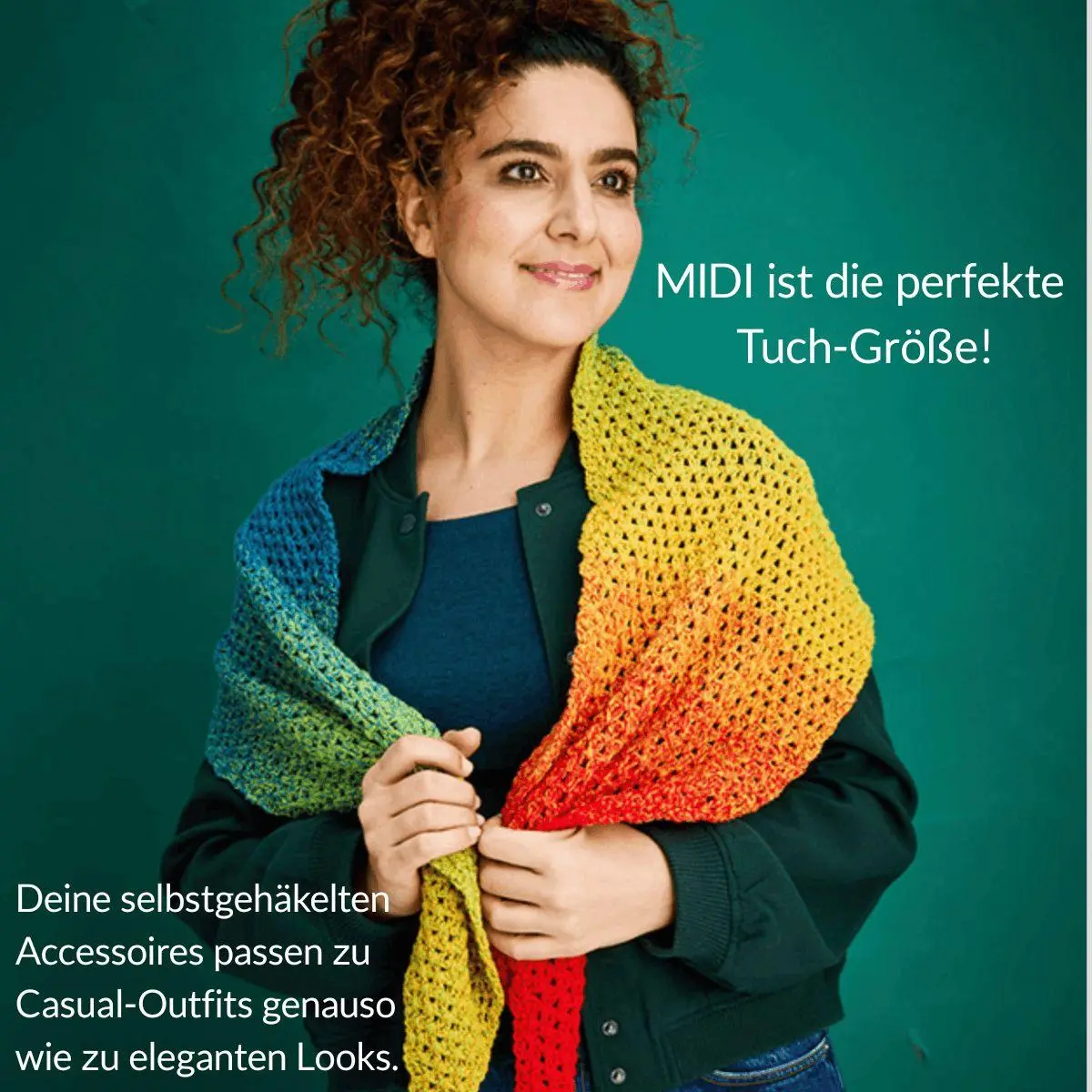 Bild: 9783735872364 | Midi-Tücher häkeln (kreativ.kompakt.) | Veronika Hug | Taschenbuch